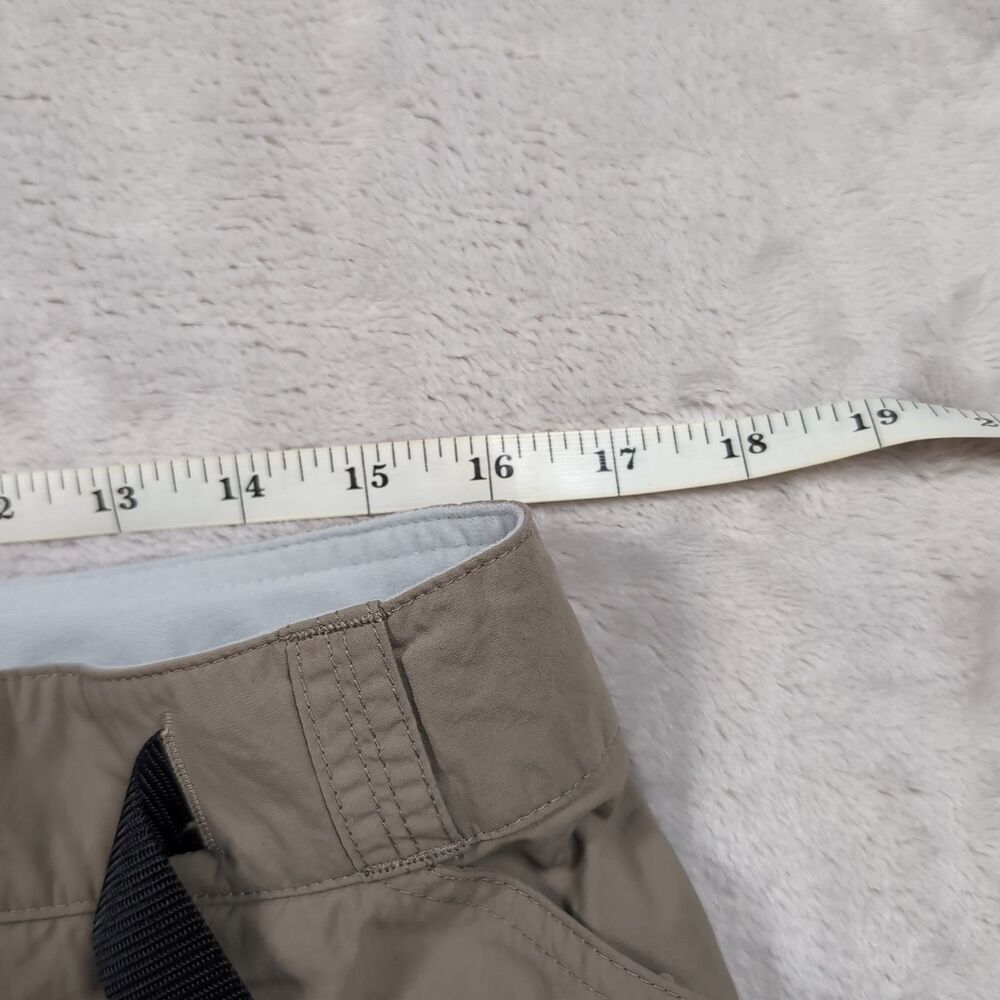 Mountain Hardwear Belted Hiking Pants Mens Large Tan 32x29 Nylon Fishing - Picture 5 of 12